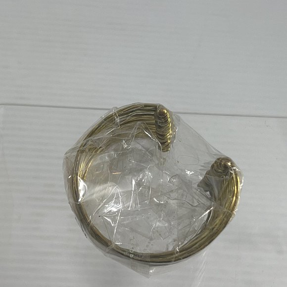 Trades of Hope Bracelet Gold Tone Multi Strand Open Cuff Made in India New - Picture 4 of 6